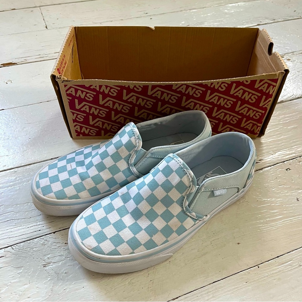 Vans Classic Slip-On Checkerboard Shoe